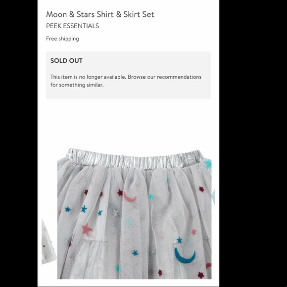 🔥3 Day Price Drop 🔥 Peek Essential Shirt and Skirt Set - Picture 2 of 12